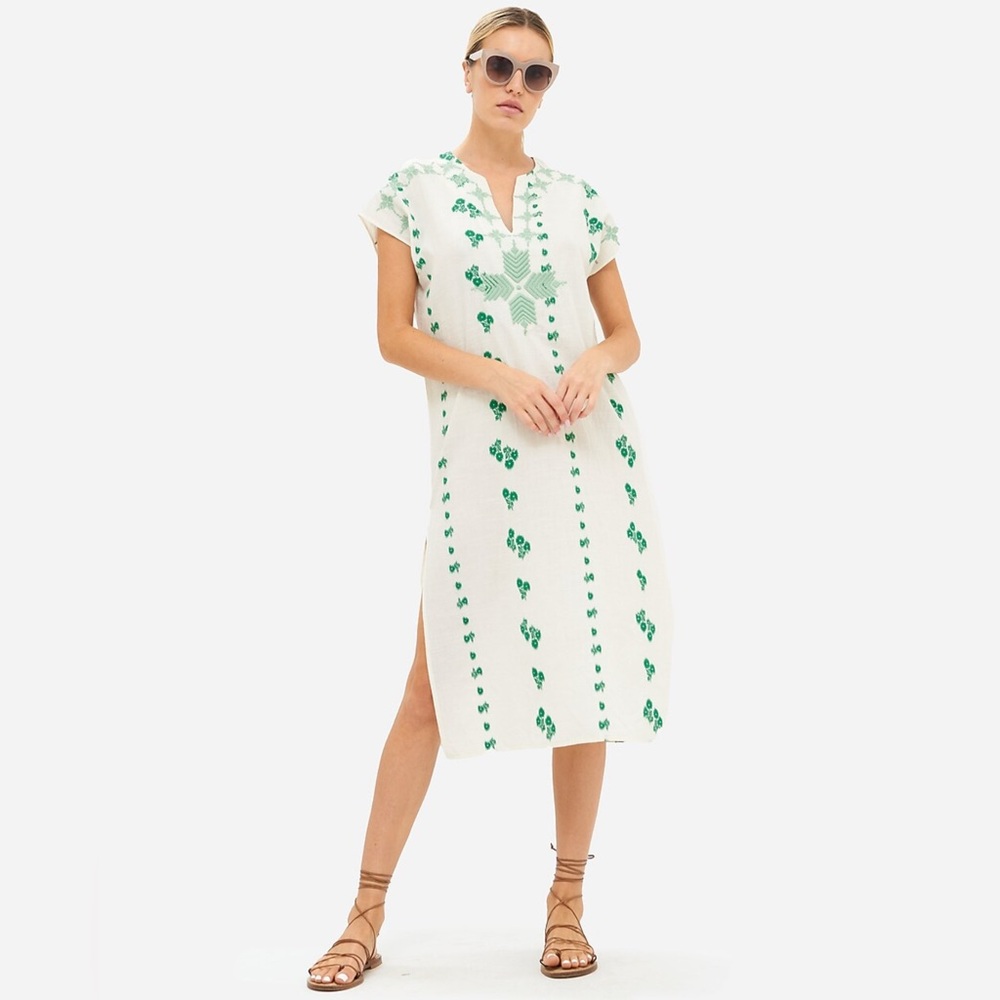 OLIPHANT kaftan midi dress